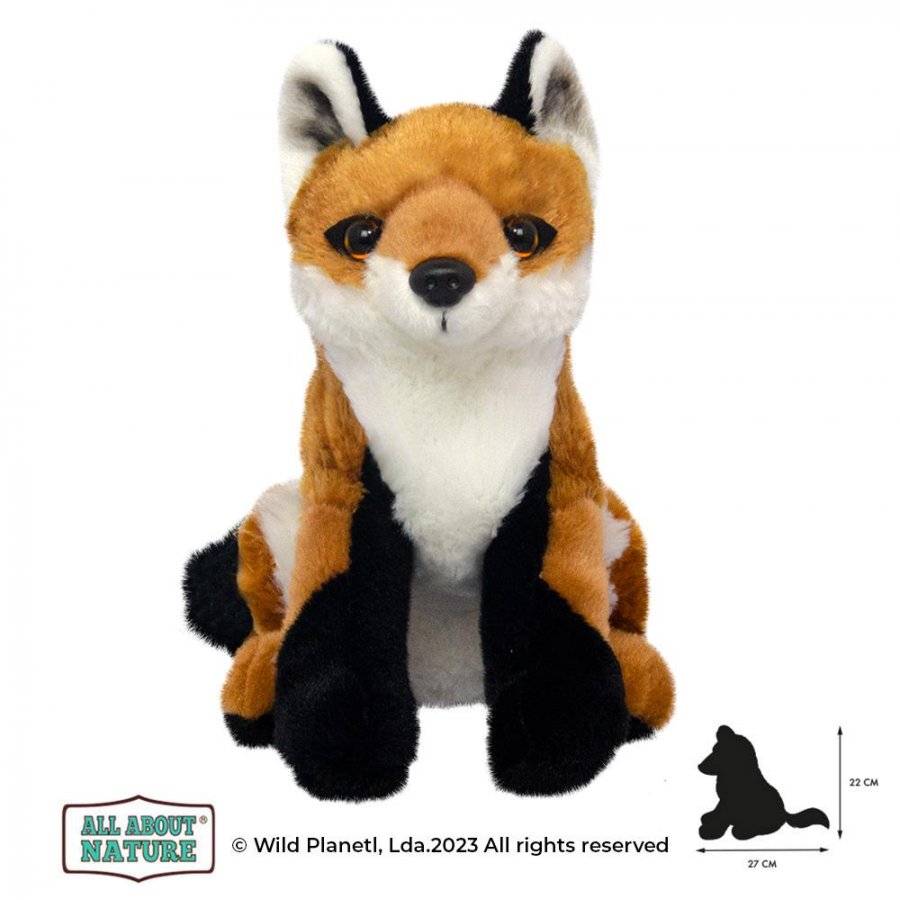 Wild Planet Λούτρινο All About Nature Αλεπού 27cm (K8349) Wild Planet Λούτρινο All About Nature Αλεπού 27cm (K8349)