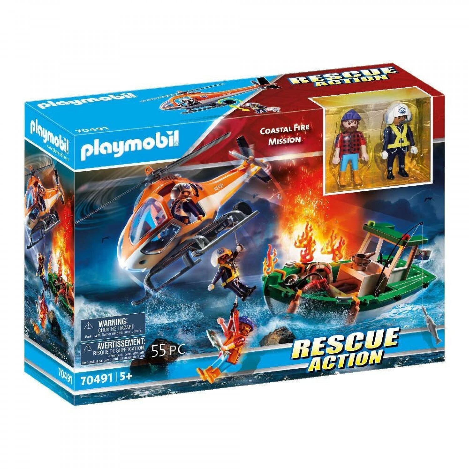 Playmobil City Action Επιχείρηση Πυροσβεστικής-Διάσωση στη Θάλασσα (70491) Playmobil City Action Επιχείρηση Πυροσβεστικής-Διάσωση στη Θάλασσα (70491)