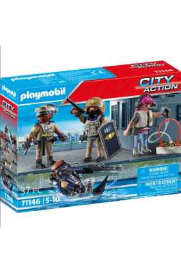 Playmobil City Action Ομάδα Ειδικών Δυνάμεων (71146)