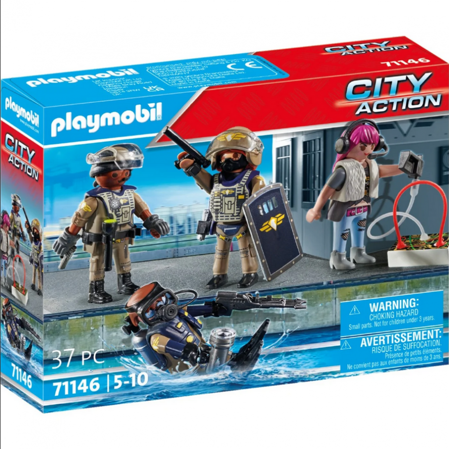 Playmobil City Action Ομάδα Ειδικών Δυνάμεων (71146) Playmobil City Action Ομάδα Ειδικών Δυνάμεων (71146)