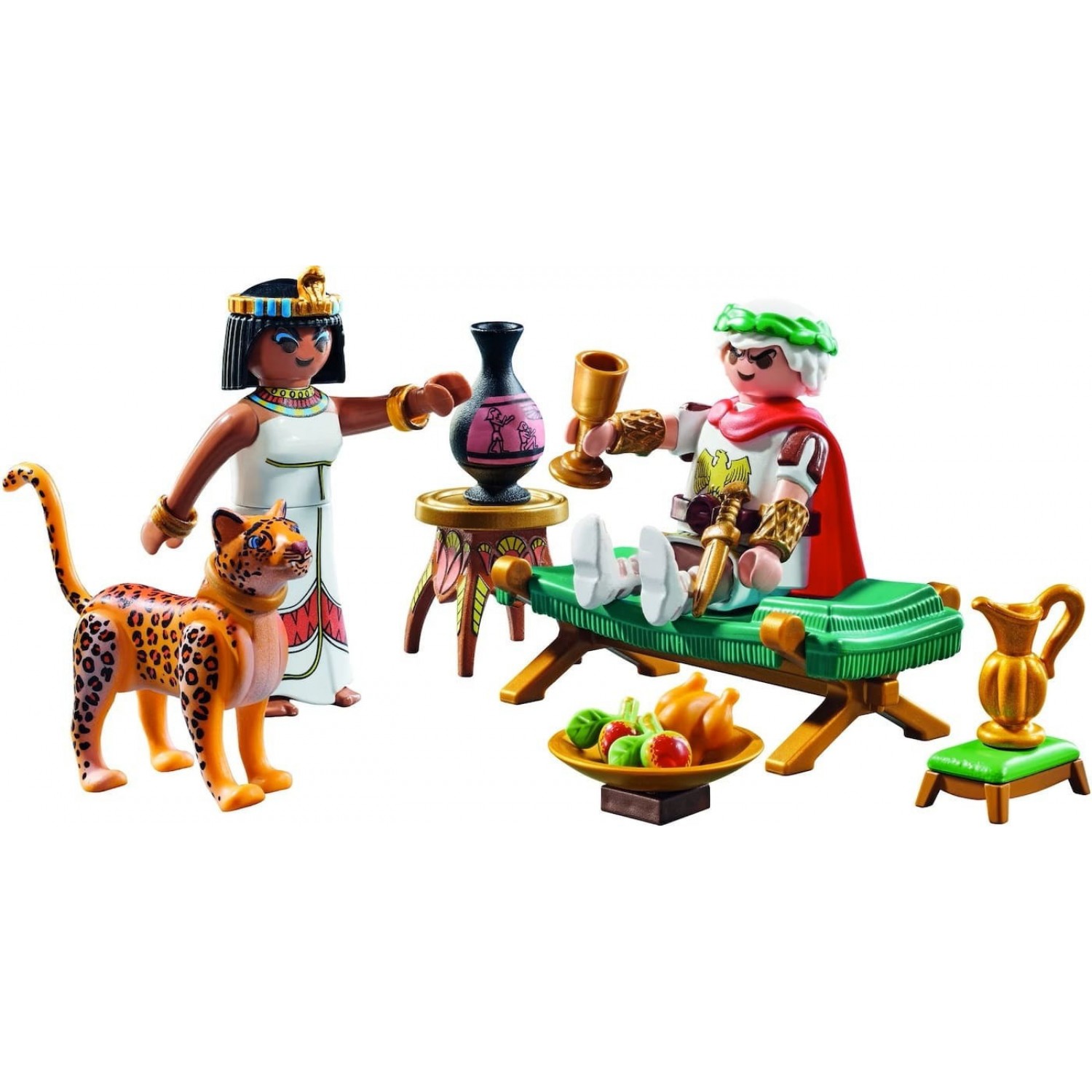 Playmobil Asterix Καίσαρας και Κλεοπάτρα (71270)