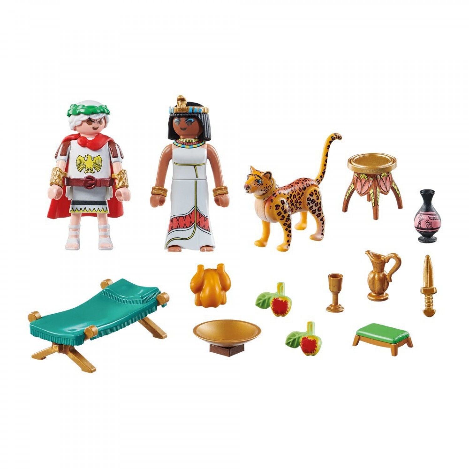 Playmobil Asterix Καίσαρας και Κλεοπάτρα (71270)