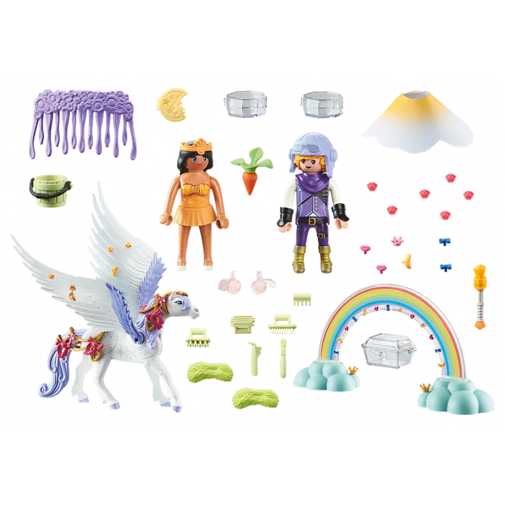 Playmobil Princess Magic Πήγασος και Πριγκίπισσες του Ουράνιου Τόξου (71361) Playmobil Princess Magic Πήγασος και Πριγκίπισσες του Ουράνιου Τόξου (71361)