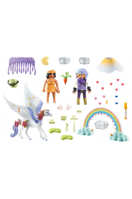 Playmobil Princess Magic Πήγασος και Πριγκίπισσες του Ουράνιου Τόξου (71361) Playmobil Princess Magic Πήγασος και Πριγκίπισσες του Ουράνιου Τόξου (71361)