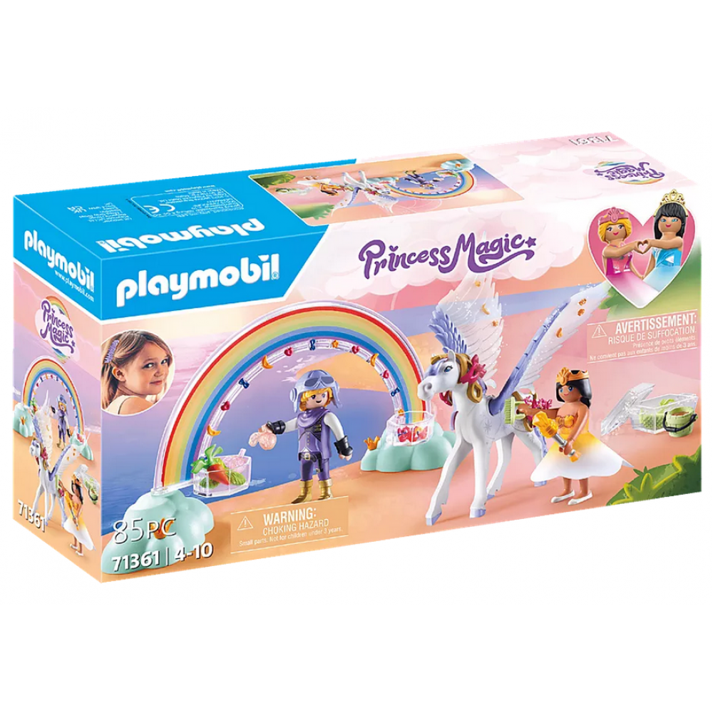 Playmobil Princess Magic Πήγασος και Πριγκίπισσες του Ουράνιου Τόξου (71361) Playmobil Princess Magic Πήγασος και Πριγκίπισσες του Ουράνιου Τόξου (71361)