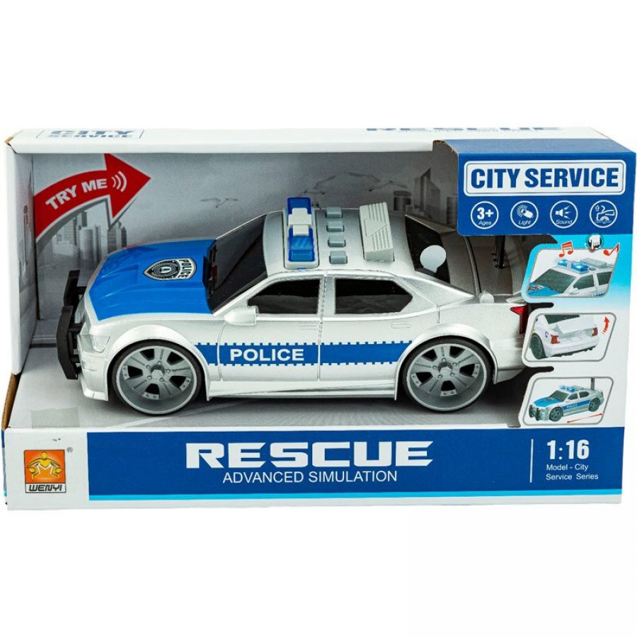 Gounaridis Toys Αστυνομικό Αυτοκινητάκι Pull Back Gounaridis Toys Αστυνομικό Αυτοκινητάκι Pull Back