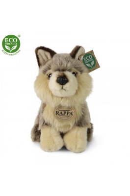 Rappa Λούτρινος Λύκος 18 εκ. Καθιστός Eco-Friendly (866898) Rappa Λούτρινος Λύκος 18 εκ. Καθιστός Eco-Friendly (866898)