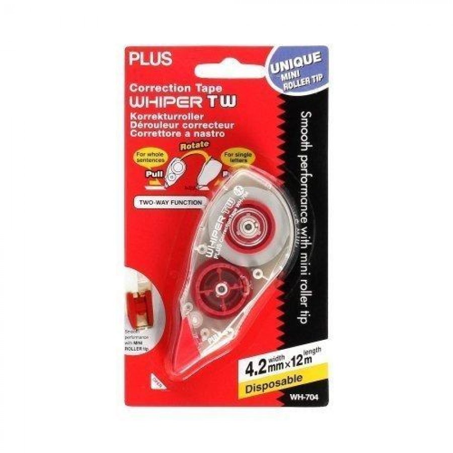 Plus Διορθωτική ταινία 4.2 mm x 12m (42740) Plus Διορθωτική ταινία 4.2 mm x 12m (42740)