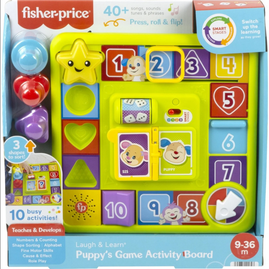 Fisher Price Παίζω Και Μαθαίνω Εκπαιδευτικό Επιτραπέζιο - Σκυλάκι με Ήχους (HRB70) Fisher Price Παίζω Και Μαθαίνω Εκπαιδευτικό Επιτραπέζιο - Σκυλάκι με Ήχους (HRB70)