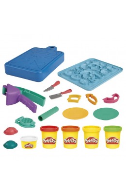 Hasbro Play-Doh Πλαστελίνη - Παιχνίδι Chef Starter Set 5 τμχ (F6904)