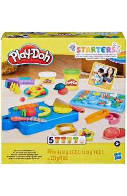 Hasbro Play-Doh Πλαστελίνη - Παιχνίδι Chef Starter Set 5 τμχ (F6904)