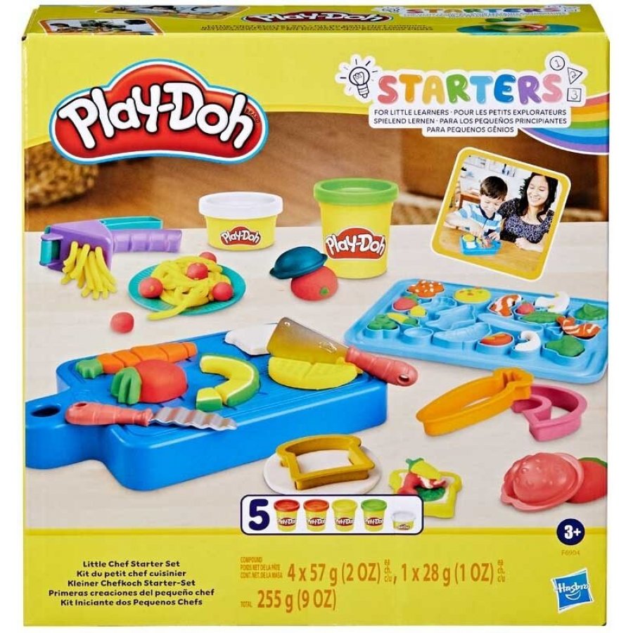 Hasbro Play-Doh Πλαστελίνη - Παιχνίδι Chef Starter Set 5 τμχ (F6904) Hasbro Play-Doh Πλαστελίνη - Παιχνίδι Chef Starter Set 5 τμχ (F6904)