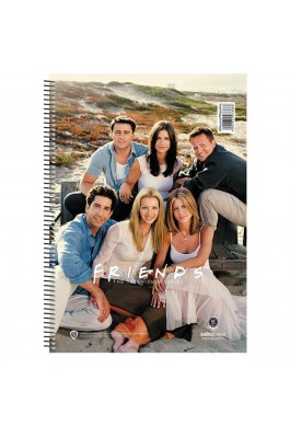 Salko Τετράδιο Σπιράλ Friends Α4 2 Θεμάτων 60 Φύλλων (7387)