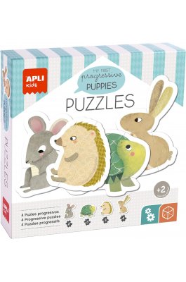 Apli Παιδικό Puzzle Puppies (19439)