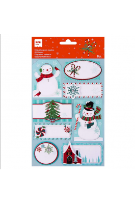 Apli Ετικέτες Δώρων Snowman (19609) Apli Ετικέτες Δώρων Snowman (19609)