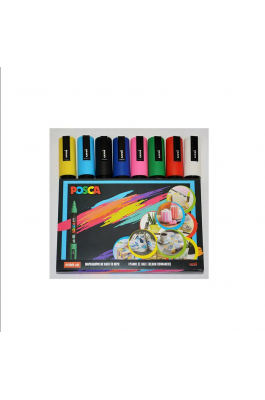 Uni-Ball Posca Ανεξίτηλος Μαρκαδόρος 1.8-2.5mm Διάφορα Χρώματα (PC5M) Uni-Ball Posca Ανεξίτηλος Μαρκαδόρος 1.8-2.5mm Διάφορα Χρώματα (PC5M)
