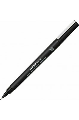 Uni-Ball Pin Line Μαρκαδόρος Σχεδίου 0.03mm Μαύρος (PIN003200)