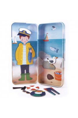 Apli Kids Μαγνητικό Παιχνίδι Κατασκευών Dress Up Ωκεανός (18909) Apli Kids Μαγνητικό Παιχνίδι Κατασκευών Dress Up Ωκεανός (18909)