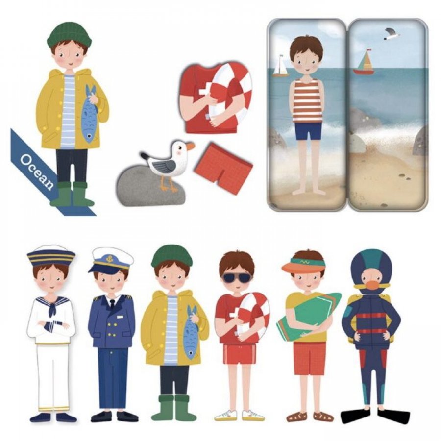 Apli Kids Μαγνητικό Παιχνίδι Κατασκευών Dress Up Ωκεανός (18909) Apli Kids Μαγνητικό Παιχνίδι Κατασκευών Dress Up Ωκεανός (18909)