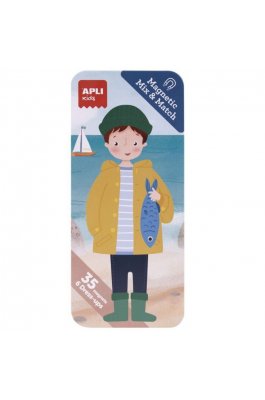 Apli Kids Μαγνητικό Παιχνίδι Κατασκευών Dress Up Ωκεανός (18909)