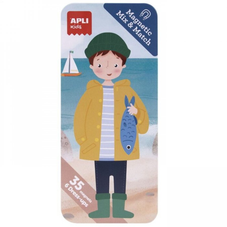 Apli Kids Μαγνητικό Παιχνίδι Κατασκευών Dress Up Ωκεανός (18909) Apli Kids Μαγνητικό Παιχνίδι Κατασκευών Dress Up Ωκεανός (18909)