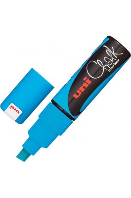 Uni-Ball Chalk Marker Μαρκαδόρος Υγρής Κιμωλίας Γαλάζιο 8.0mm (PWE8K) Uni-Ball Chalk Marker Μαρκαδόρος Υγρής Κιμωλίας Γαλάζιο 8.0mm (PWE8K)