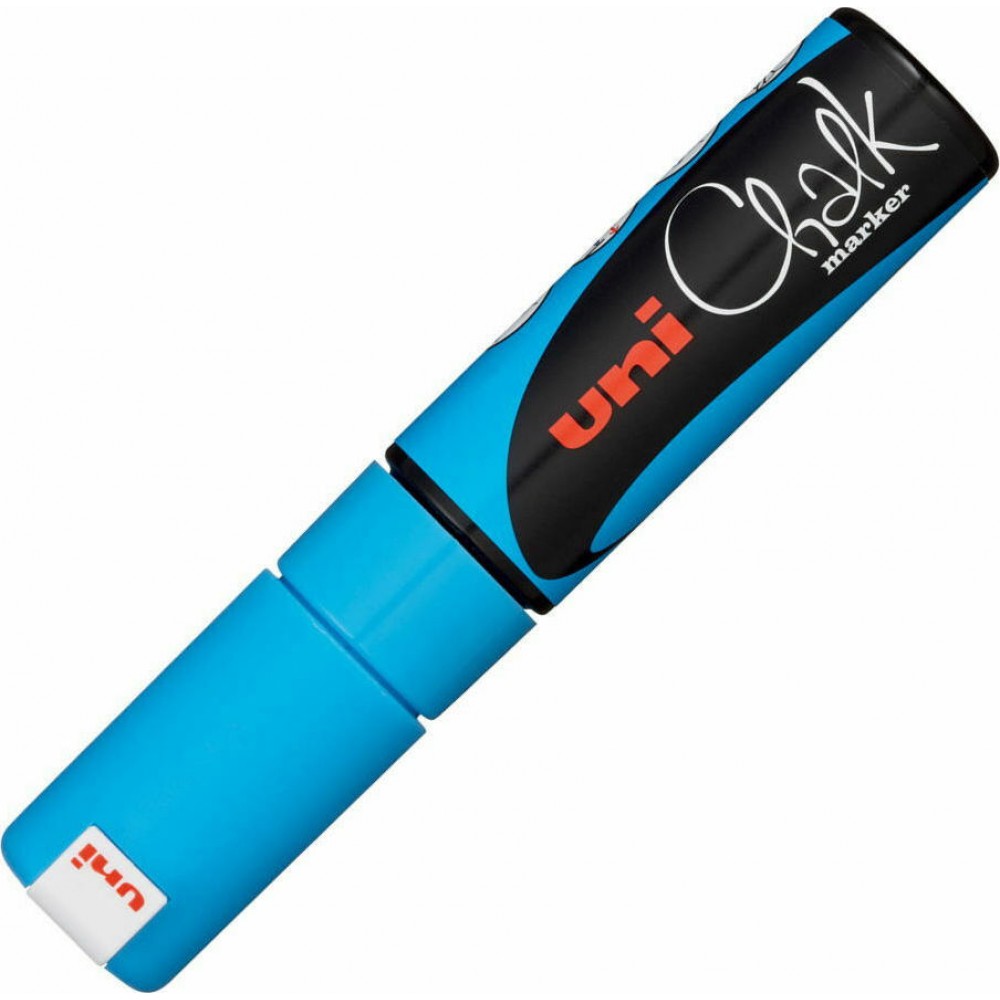 Uni-Ball Chalk Marker Μαρκαδόρος Υγρής Κιμωλίας Γαλάζιο 8.0mm (PWE8K) Uni-Ball Chalk Marker Μαρκαδόρος Υγρής Κιμωλίας Γαλάζιο 8.0mm (PWE8K)