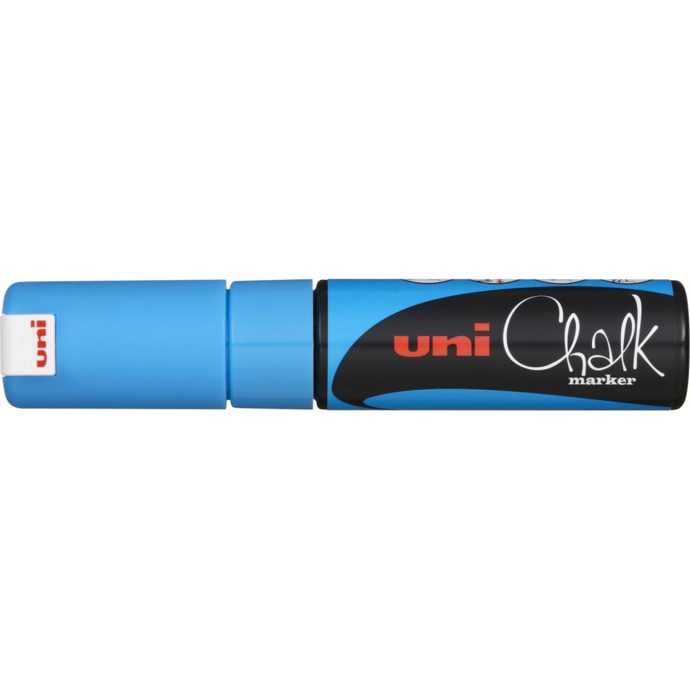 Uni-Ball Chalk Marker Μαρκαδόρος Υγρής Κιμωλίας Γαλάζιο 8.0mm (PWE8K) Uni-Ball Chalk Marker Μαρκαδόρος Υγρής Κιμωλίας Γαλάζιο 8.0mm (PWE8K)