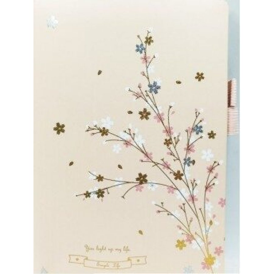 Σημειωματάριο Flowers Α5 Ριγέ 80 Φύλλα 75gsm σε 4 χρώματα (66004) Σημειωματάριο Flowers Α5 Ριγέ 80 Φύλλα 75gsm σε 4 χρώματα (66004)
