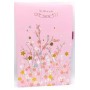 Σημειωματάριο Flowers Α5 Ριγέ 80 Φύλλα 75gsm σε 4 χρώματα (66004)
