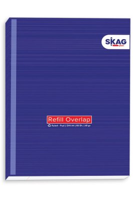 Skag Refill Overlap 80 Ανταλλακτικές Κόλλες Α4 Ριγέ (211758) Skag Refill Overlap 80 Ανταλλακτικές Κόλλες Α4 Ριγέ (211758)