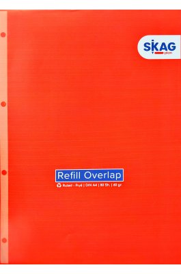 Skag Refill Overlap 80 Ανταλλακτικές Κόλλες Α4 Ριγέ (211765) Skag Refill Overlap 80 Ανταλλακτικές Κόλλες Α4 Ριγέ (211765)