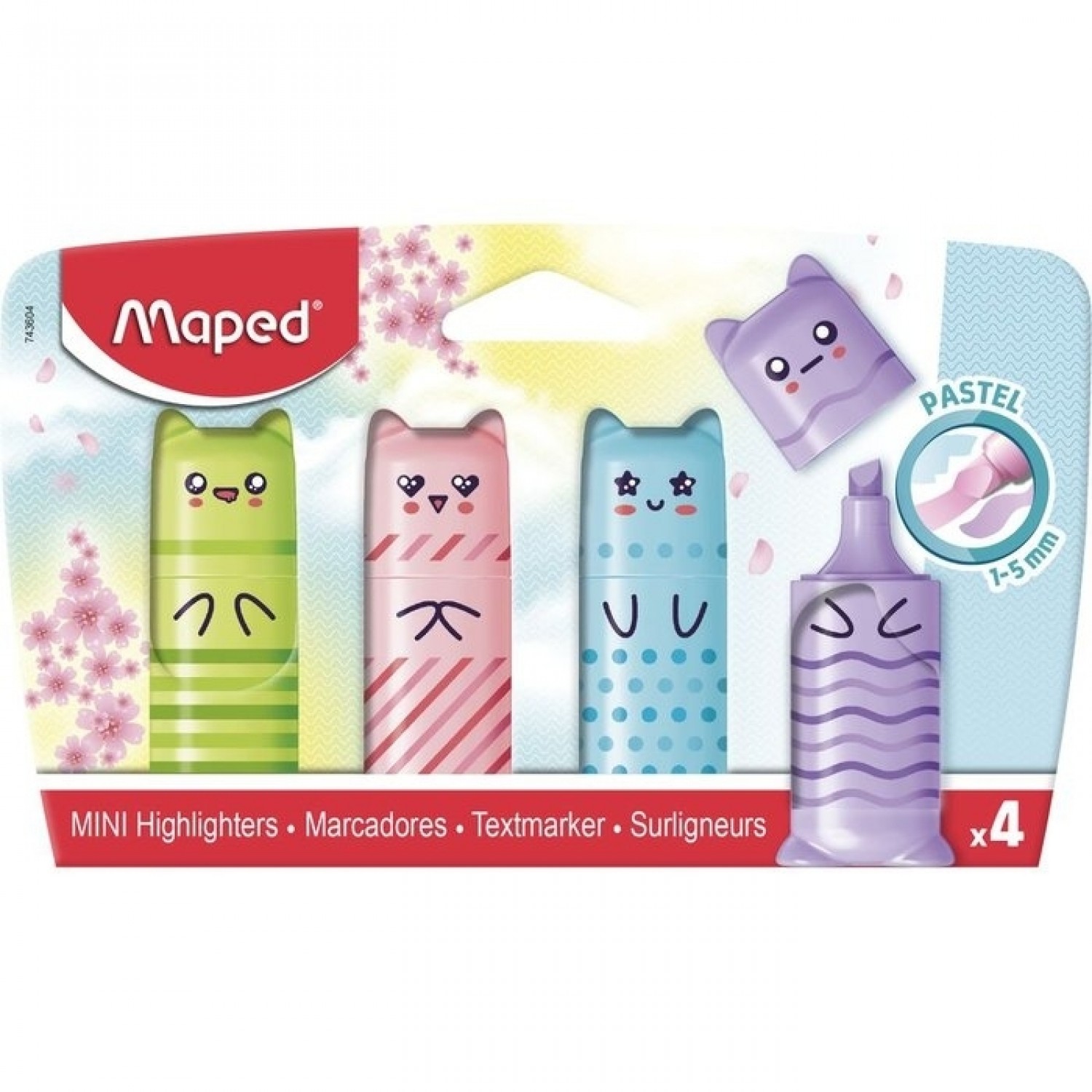 Maped Υπογραμμιστής Mini Pastel (743604) Maped Υπογραμμιστής Mini Pastel (743604)