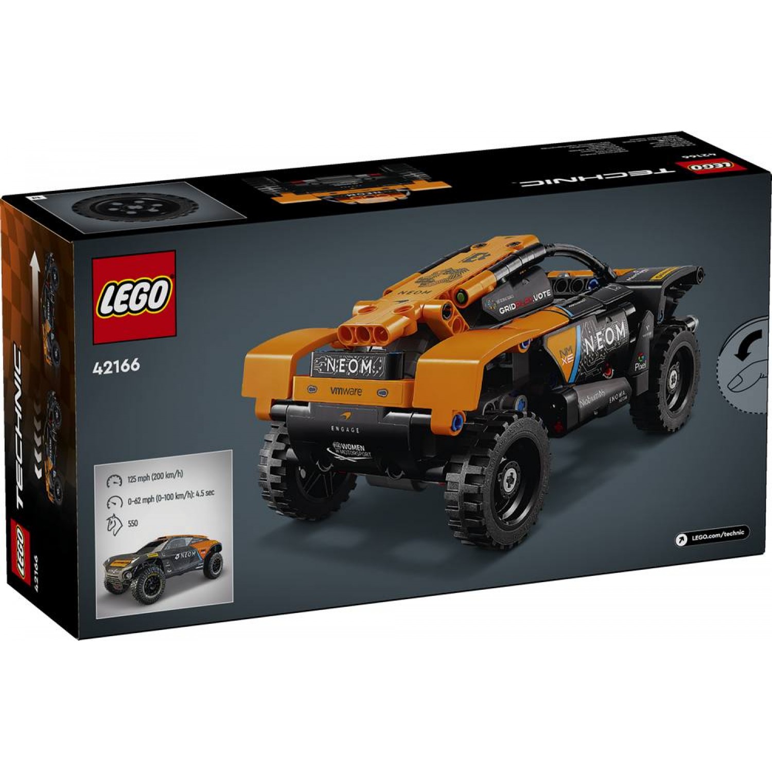 Lego Technic Neom Mclaren Extreme E Race Car (42166)