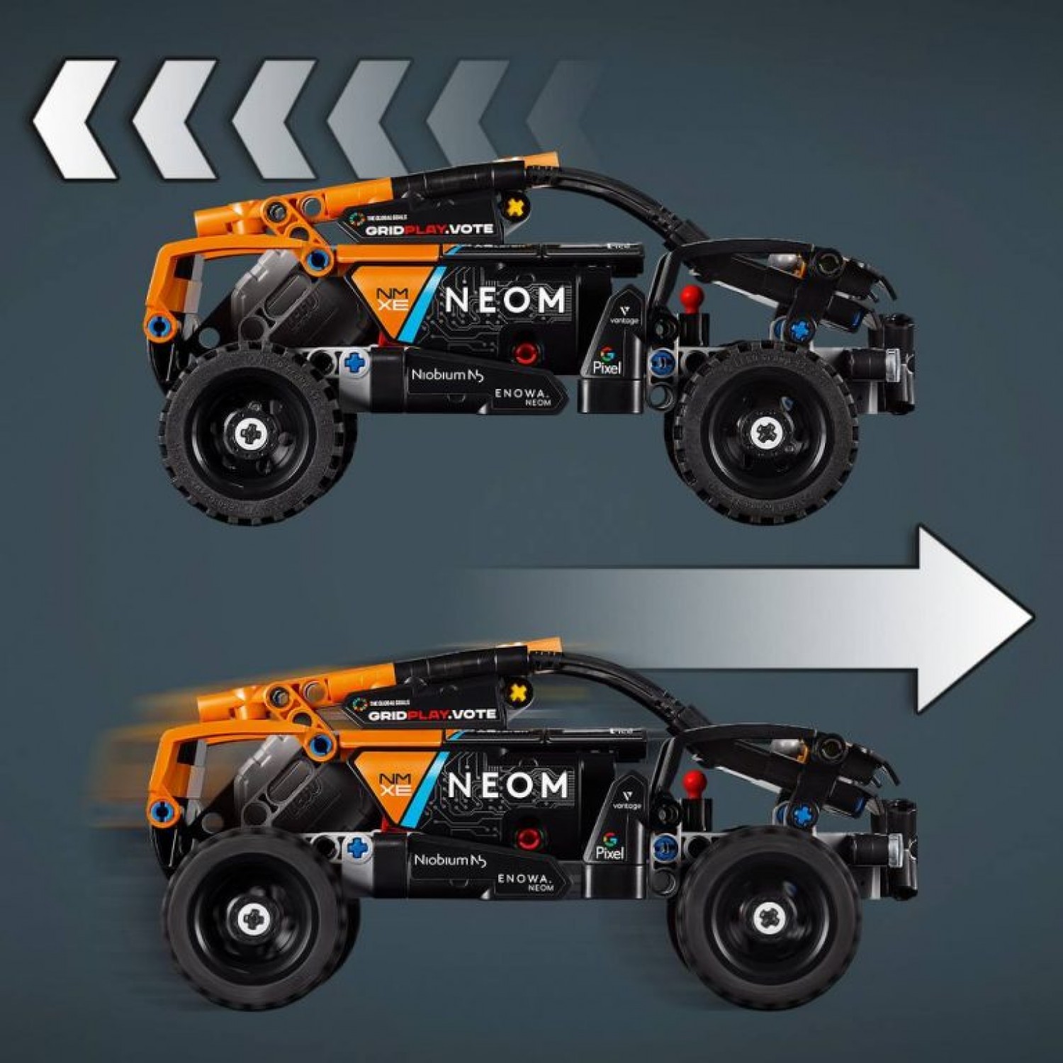 Lego Technic Neom Mclaren Extreme E Race Car (42166)
