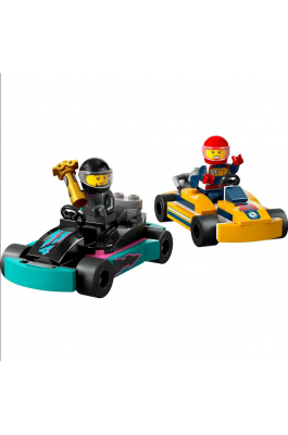 Lego City Go-karts And Race Drivers (60400) Lego City Go-karts And Race Drivers (60400)