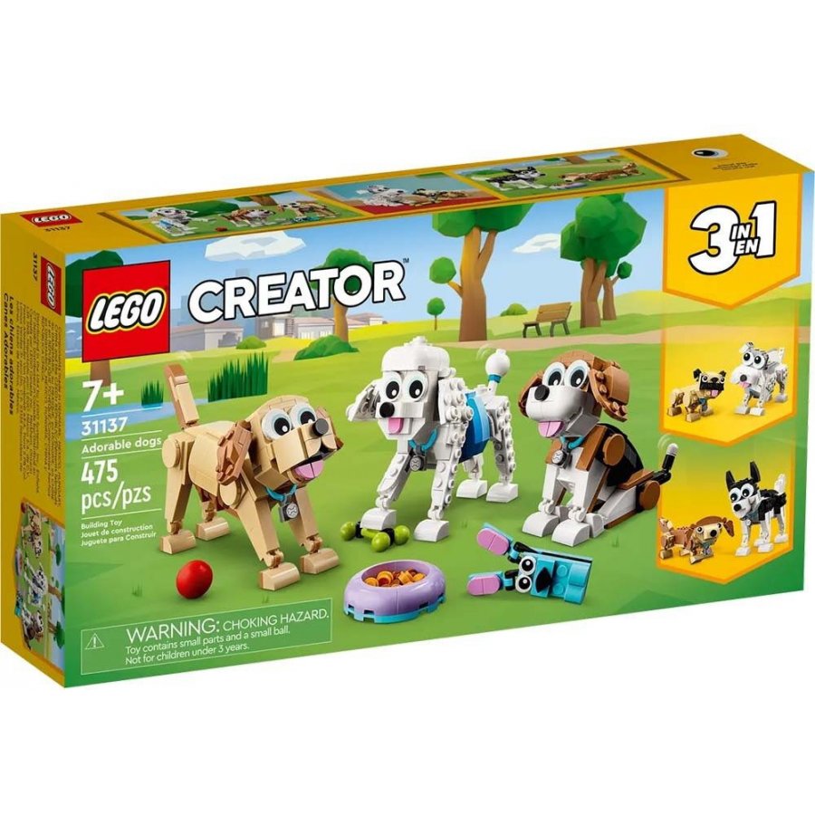 Lego Creator 3-in-1 Adorable Dogs (31137) Lego Creator 3-in-1 Adorable Dogs (31137)
