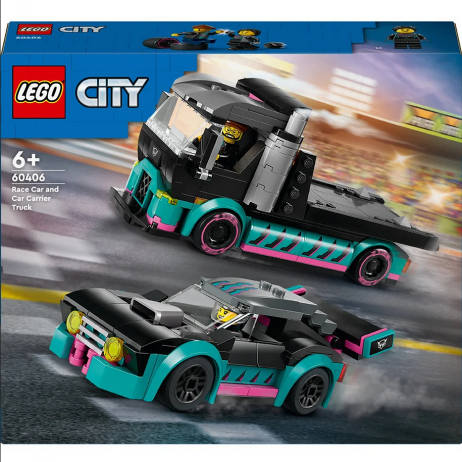 Lego City Race Car & Carrier Truck (60406) Lego City Race Car & Carrier Truck (60406)