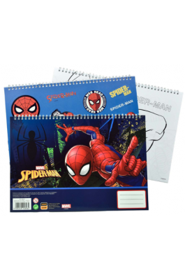 Gim Spiderman Μπλοκ Ζωγραφικής 40 Φύλλα 23 x 33 cm Gim Spiderman Μπλοκ Ζωγραφικής 40 Φύλλα 23 x 33 cm