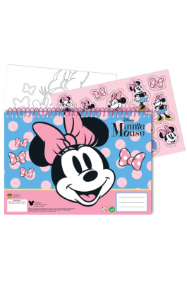 Gim Minnie Μπλοκ Ζωγραφικής 40 Φύλλα 23 x 33 cm Gim Minnie Μπλοκ Ζωγραφικής 40 Φύλλα 23 x 33 cm