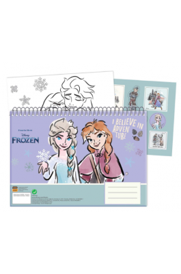 Gim Frozen Μπλοκ Ζωγραφικής 40 Φύλλα 23 x 33 cm Gim Frozen Μπλοκ Ζωγραφικής 40 Φύλλα 23 x 33 cm