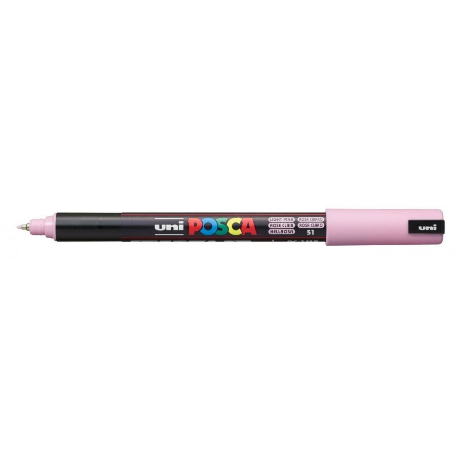 Uni-Ball Posca Μαρκαδόρος Σχεδίου 0.7mm Ανοιχτό Ροζ (PC1MR) Uni-Ball Posca Μαρκαδόρος Σχεδίου 0.7mm Ανοιχτό Ροζ (PC1MR)