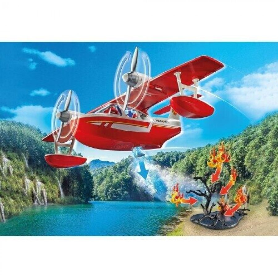Playmobil Action Heroes Πυροσβεστικό Υδροπλάνο (71463) Playmobil Action Heroes Πυροσβεστικό Υδροπλάνο (71463)