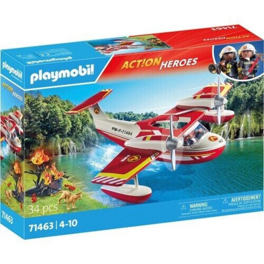 Playmobil Action Heroes Πυροσβεστικό Υδροπλάνο (71463) Playmobil Action Heroes Πυροσβεστικό Υδροπλάνο (71463)