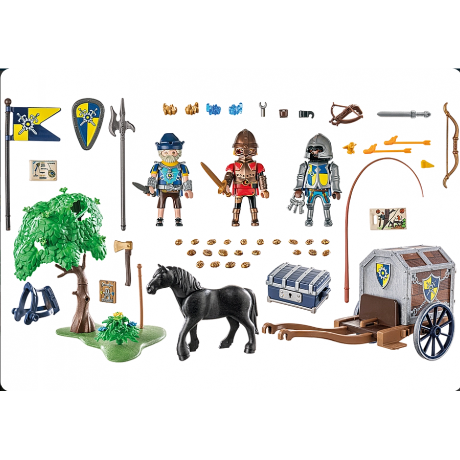 Playmobil Novelmore Ληστεία Εμπορικής Άμαξας (71484) Playmobil Novelmore Ληστεία Εμπορικής Άμαξας (71484)