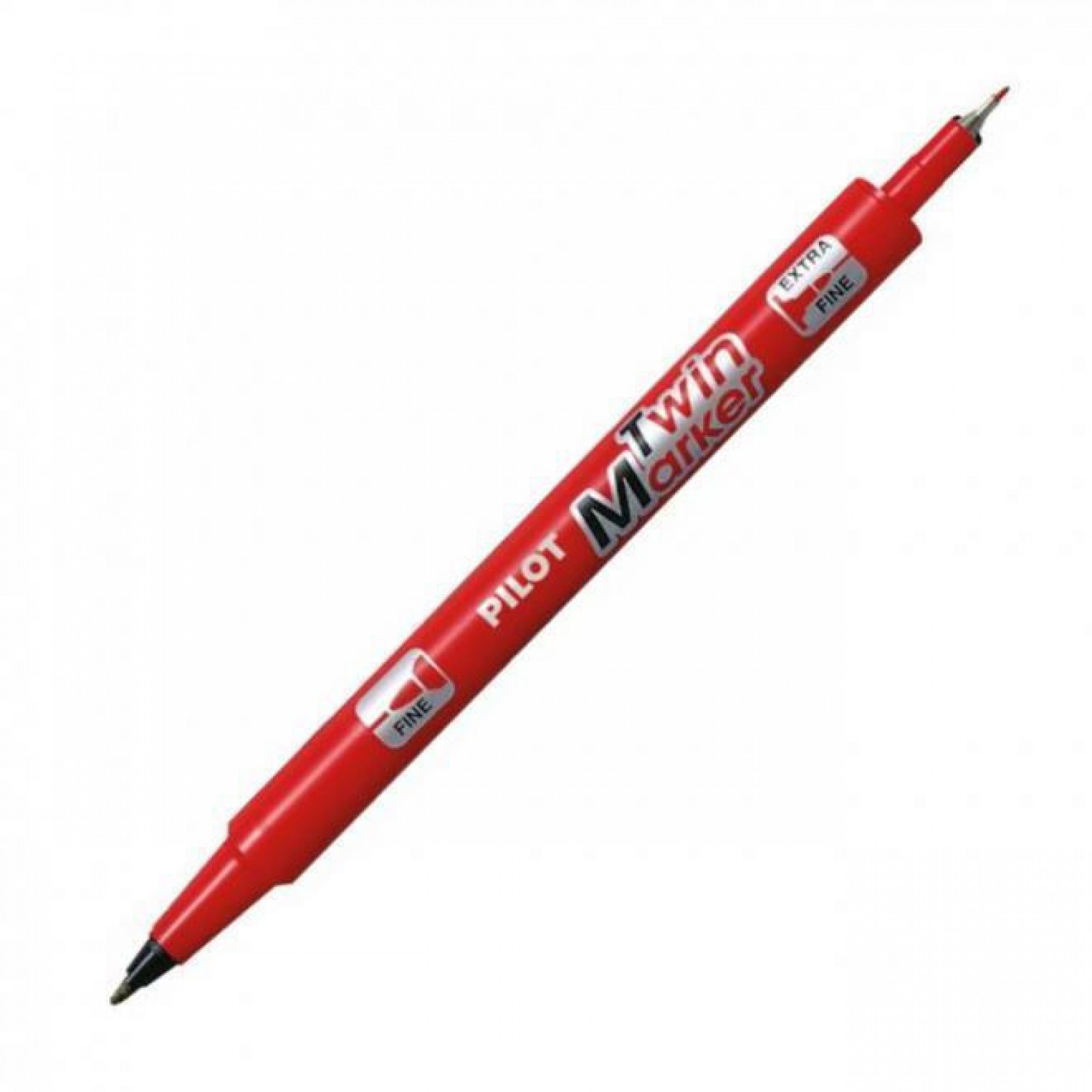 Pilot Twin Marker Μαρκαδόρος Ανεξίτηλος 2mm Κόκκινος (SCATMRBG)