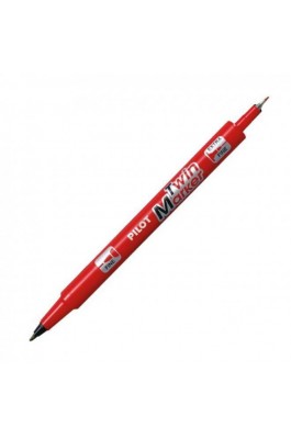 Pilot Twin Marker Μαρκαδόρος Ανεξίτηλος 2mm Κόκκινος (SCATMRBG) Pilot Twin Marker Μαρκαδόρος Ανεξίτηλος 2mm Κόκκινος (SCATMRBG)
