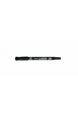 Pilot Twin Marker Μαρκαδόρος Ανεξίτηλος 2mm Μαύρος (SCATMBBG)