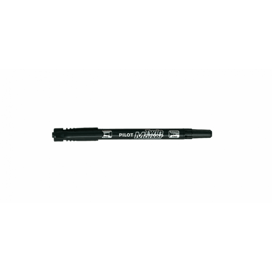 Pilot Twin Marker Μαρκαδόρος Ανεξίτηλος 2mm Μαύρος (SCATMBBG) Pilot Twin Marker Μαρκαδόρος Ανεξίτηλος 2mm Μαύρος (SCATMBBG)