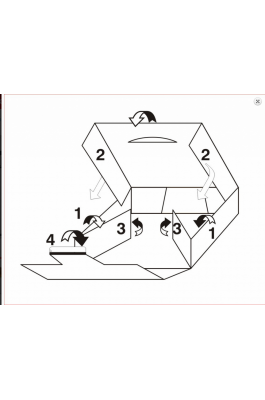 ΙΩΝΙΑ Box Κουτί Αρχειοθέτησης P13 Μπλε 27,5x37x13,5cm